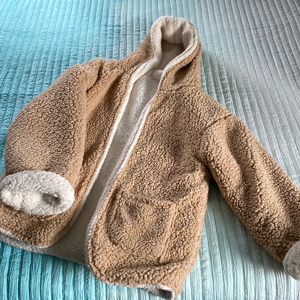 Reversible Sherpa jacket